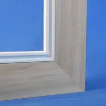 Mount Inside Opening - Miter Corner